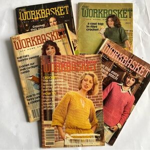 Workbasket Magazine 1979 Lot Of 5